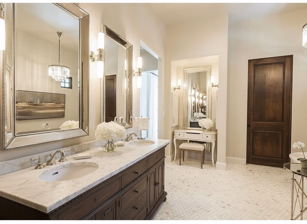Bathroom after renovation